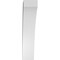 Ekena Millwork 6-in. W x 16-in. D x 28-in. H Thorton Architectural Grade PVC Knee Brace BRCP06X16X28THR - alternate 5